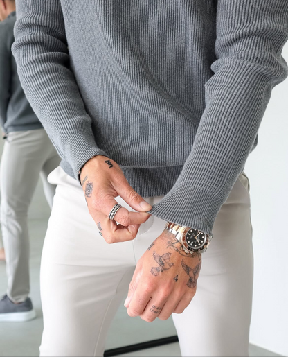 Men's Quarter Zip Sweater | Lightweight & Breathable 3