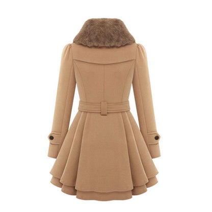 Women's Trench Coat | Belted Fit & Trim Detailing 3