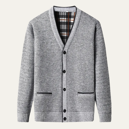 Men's Knit Cardigan | Classic Button Style 5