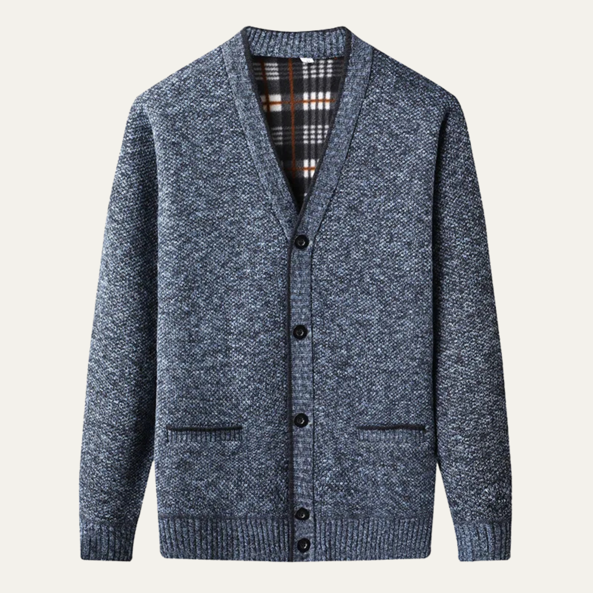 Men's Knit Cardigan | Classic Button Style 1