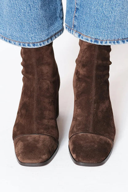 Women's Chunky Heel Boots | Square Toe Comfort 2