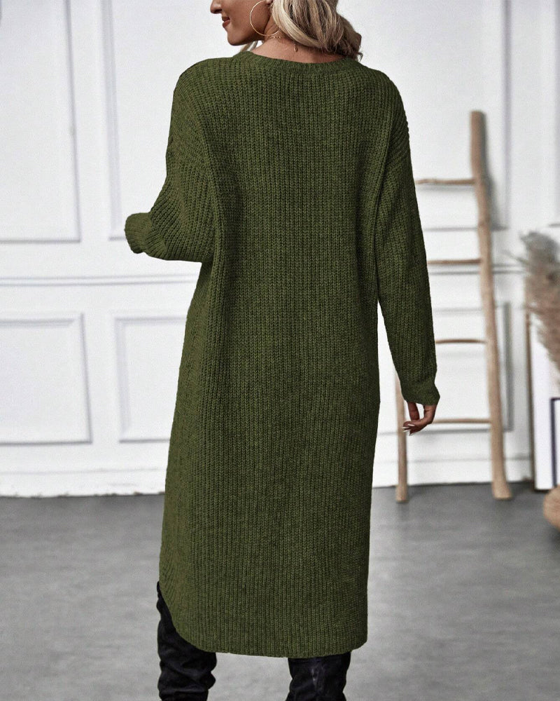 Women's Sweater Dress | Cosy Knit Loose Fit 8
