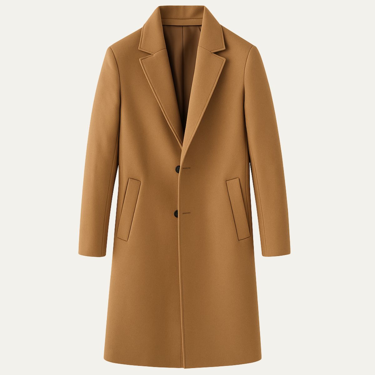 Men's Mid Length Coat | Tailored Fit & Warm 10