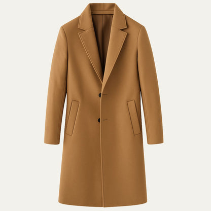 Men's Mid Length Coat | Tailored Fit & Warm 10