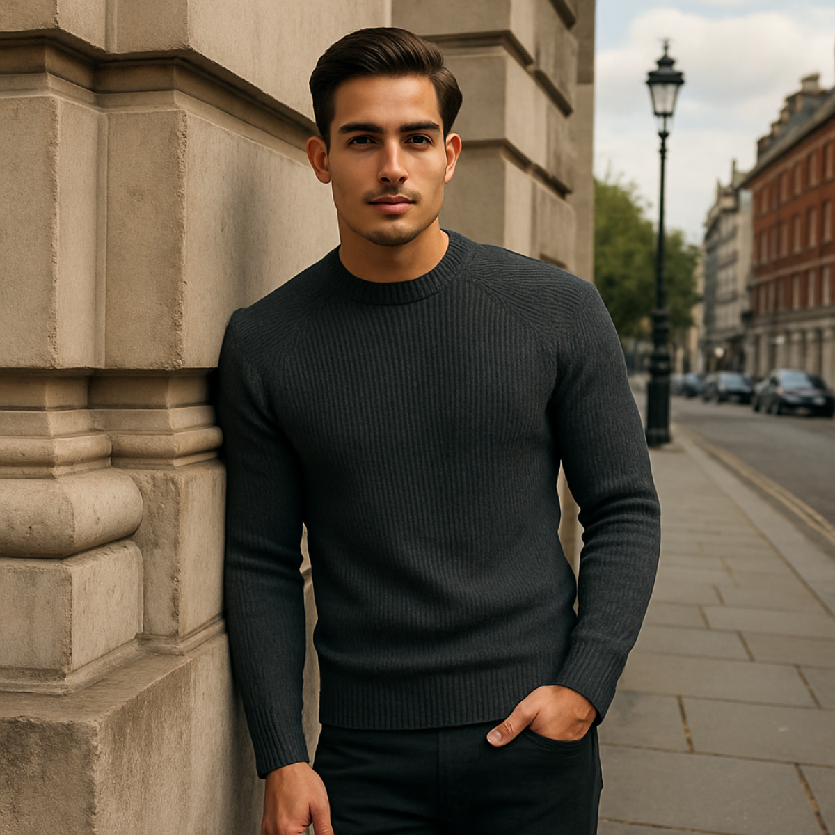 Men's Crewneck Jumper | Warm & Comfortable 14