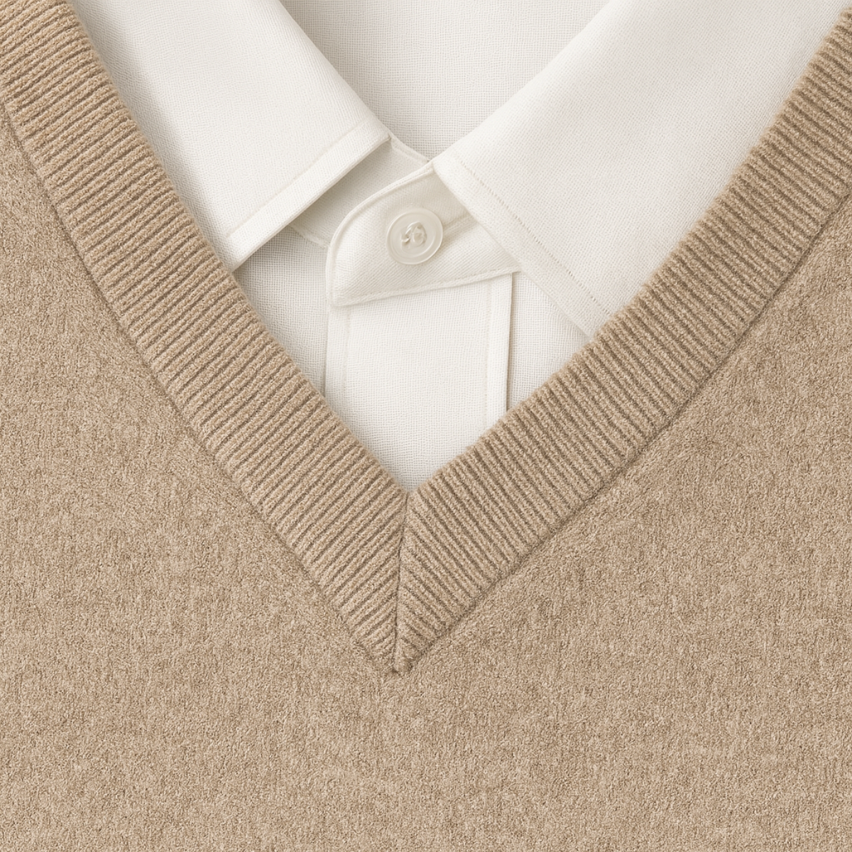 Men's Sweater | Classic V-Neck & Warm 4