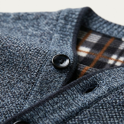 Men's Knit Cardigan | Classic Button Style 9