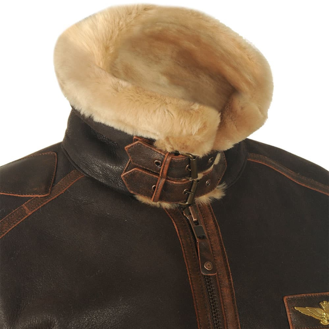 Men's Zip-Up Jacket | Raised Collar & Front Pockets 4