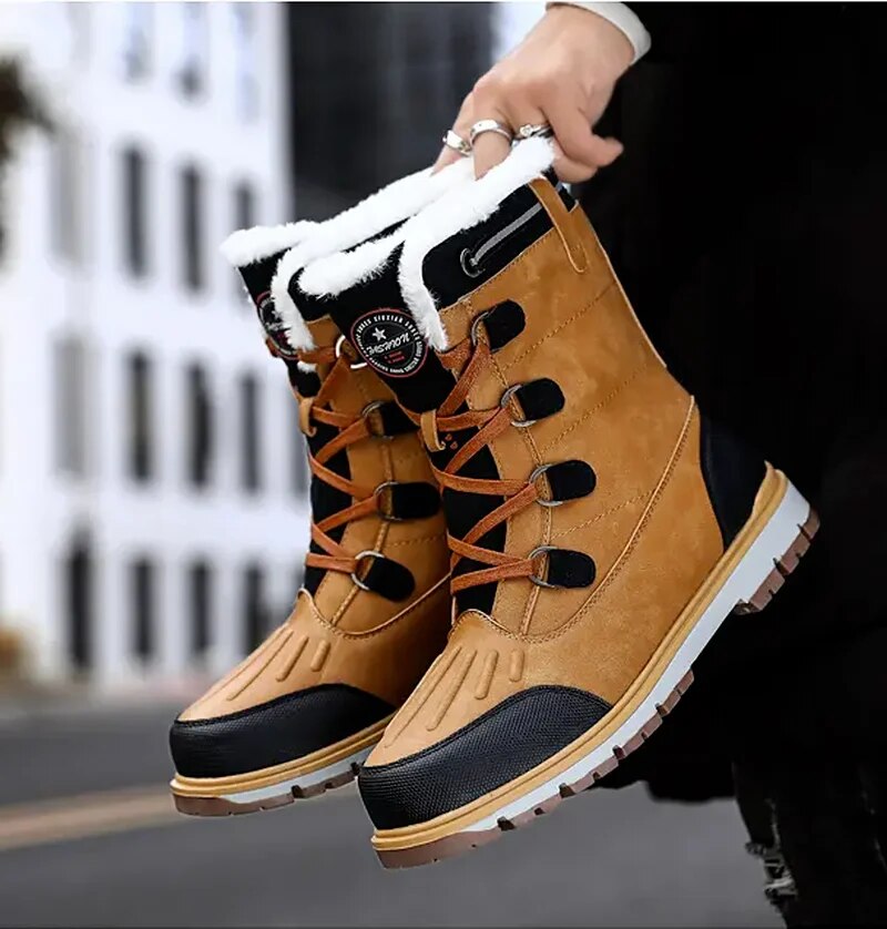 Men's Winter Boots | Warm Lined & Non-Slip Sole 6