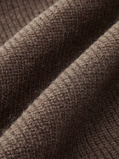 Women's Knit Jumper | Layered Crew Neck Warmth 7