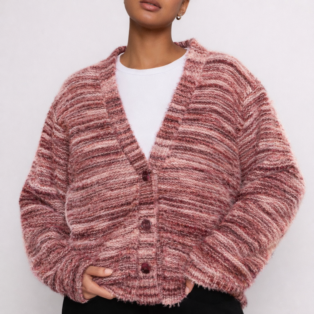 Women's Drop Shoulder Cardigan | Soft & Relaxed Fit 3