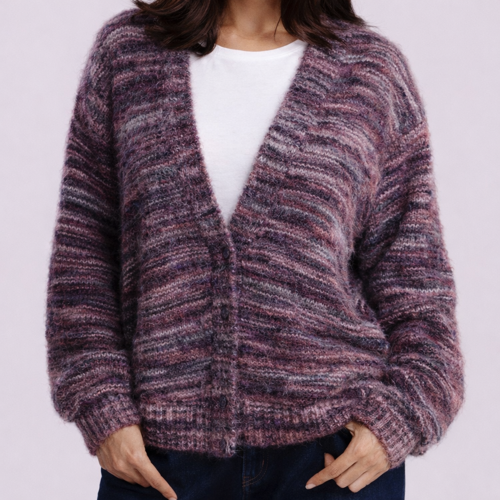 Women's Drop Shoulder Cardigan | Soft & Relaxed Fit 2