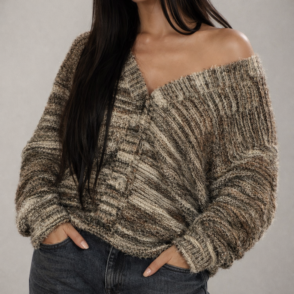 Women's Drop Shoulder Cardigan | Soft & Relaxed Fit 5