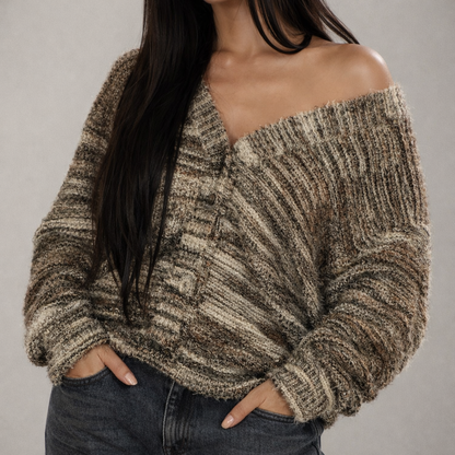 Women's Drop Shoulder Cardigan | Soft & Relaxed Fit 5