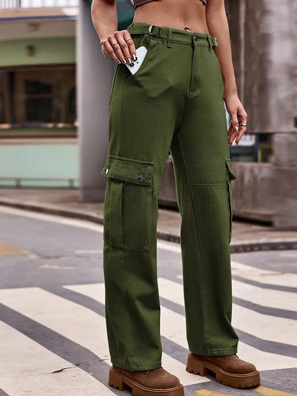Women's Cargo Pants | Adjustable Waist & Comfort Fit 3
