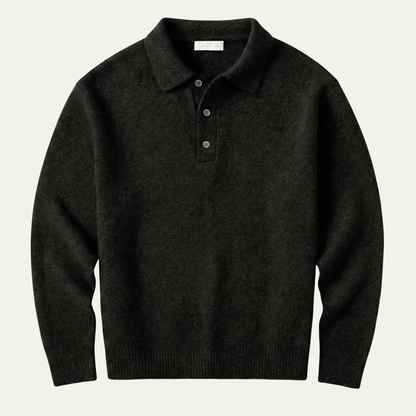 Men's Knit Polo Sweater | Soft & Comfortable 3