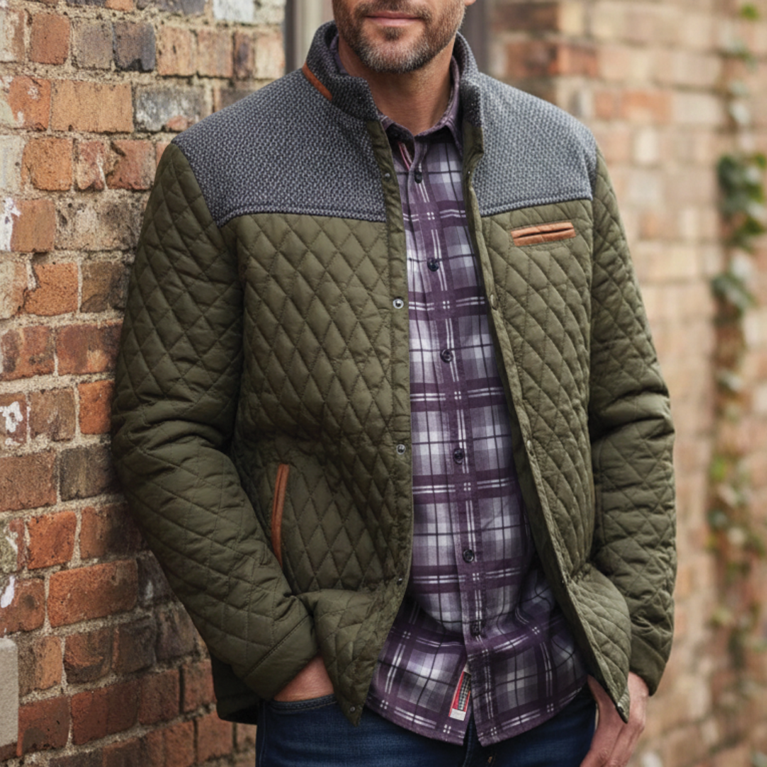 Men's Quilted Jacket | Lightweight & Warm 2