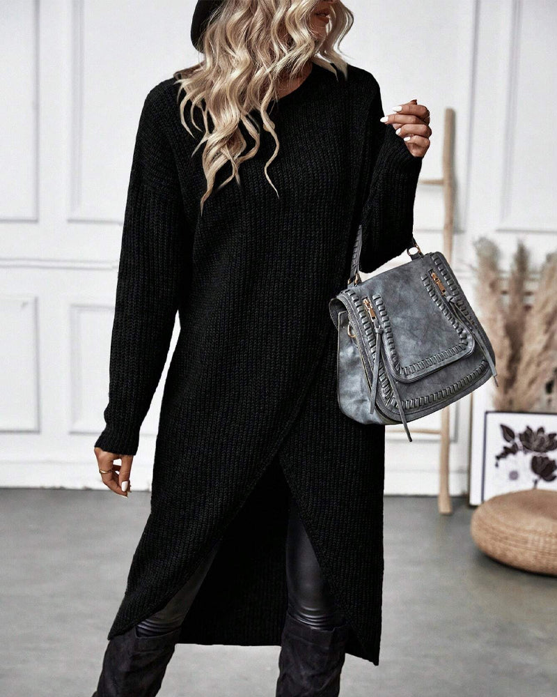Women's Sweater Dress | Cosy Knit Loose Fit 16