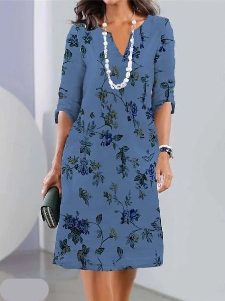 Floral Layered Dress for Parties and Events