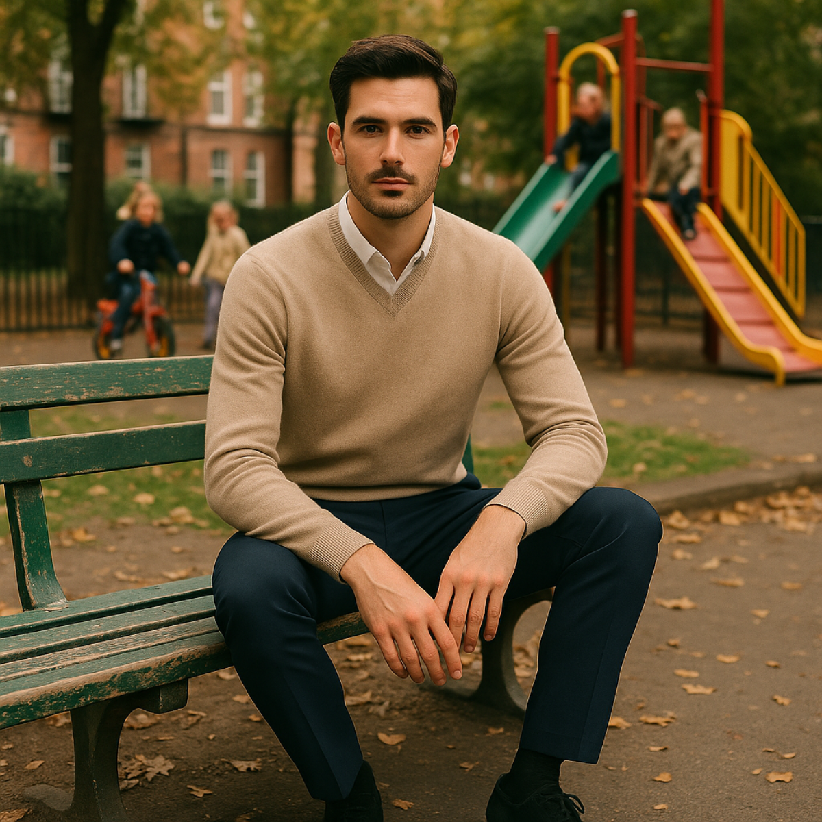 Men's Sweater | Classic V-Neck & Warm 12