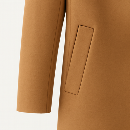 Men's Mid Length Coat | Tailored Fit & Warm 14