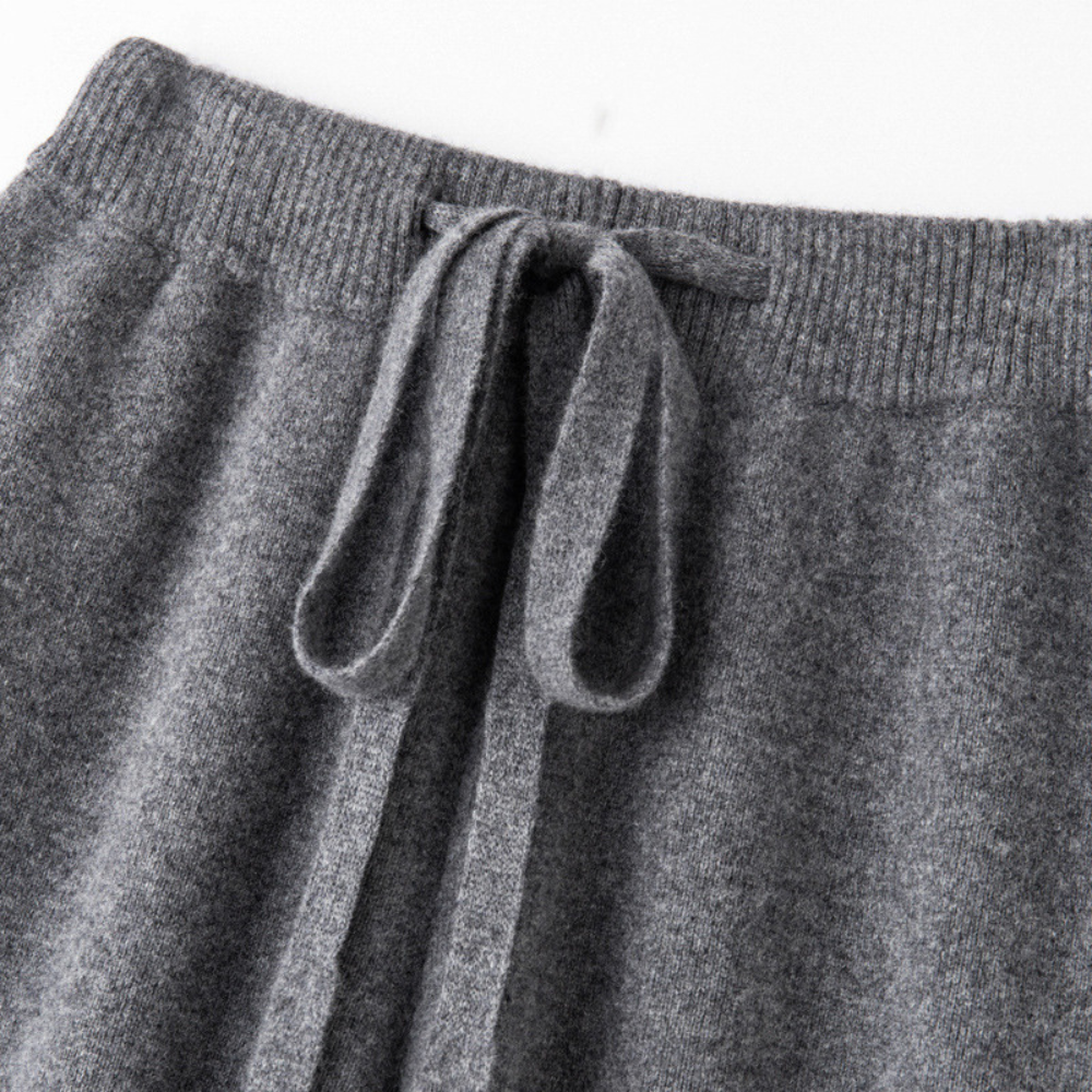 Men's Wide Leg Lounge Pants Adjustable Drawstring Waist 2