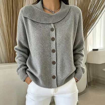 Women's Waterfall Collar Cardigan | Effortlessly Styled Layer 14