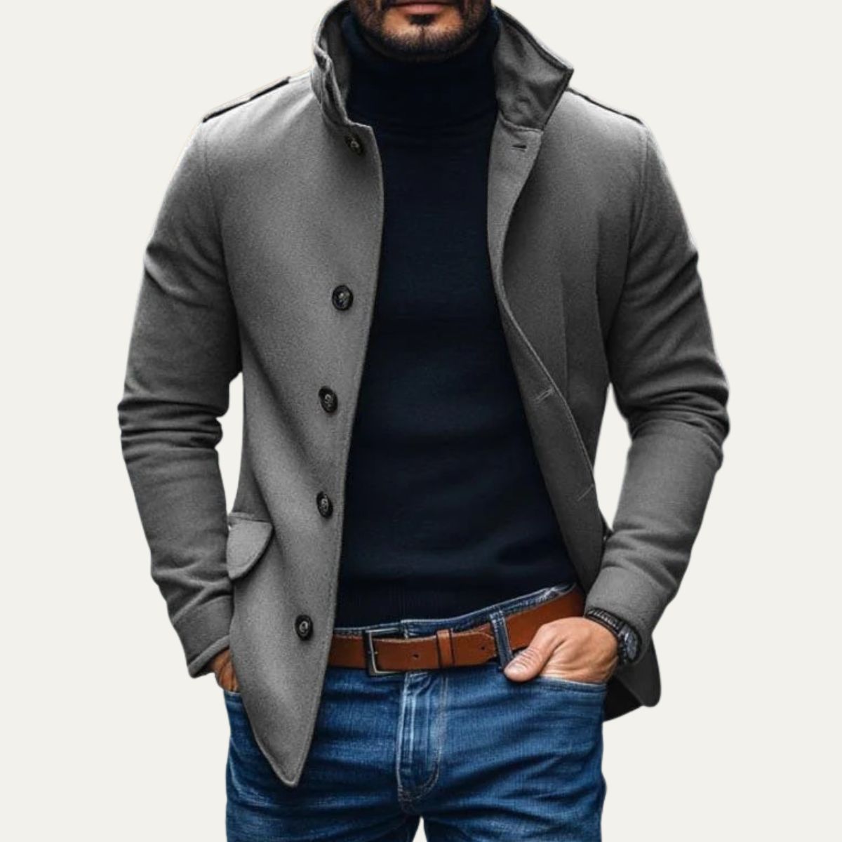 Men's Overcoat | Warm & Tailored 7