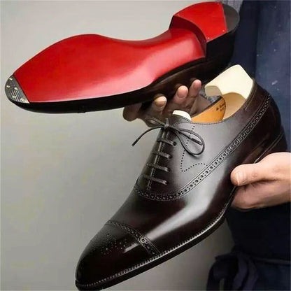 Men's Dress Shoes | Lace-Up & Perforated Toe 3