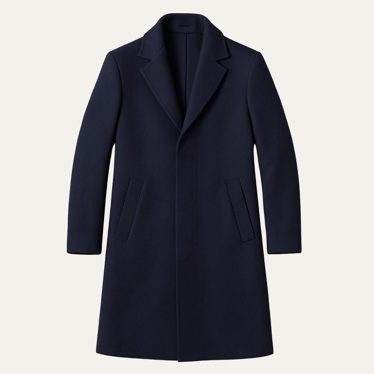 Men's Mid Length Coat | Tailored Fit & Warm 7