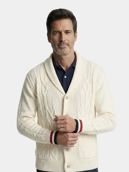 Women's Shawl-Neck Knit Cardigan | Elegant & Warm 1