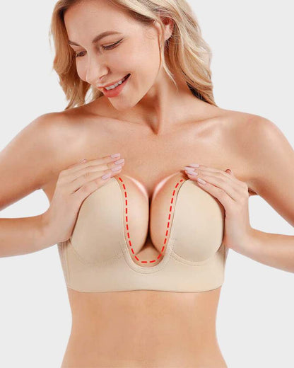 ShapeFlow™ | Plunge Bra for Stylish Support