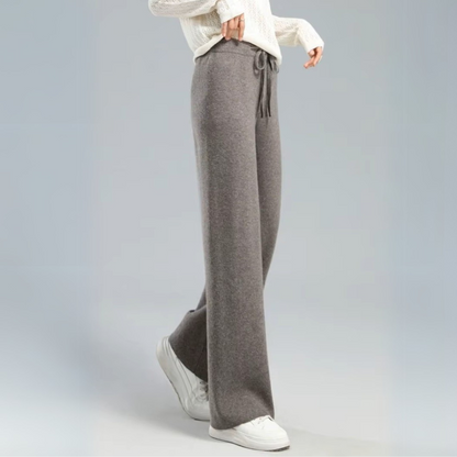 Men's Wide Leg Lounge Pants Adjustable Drawstring Waist 3