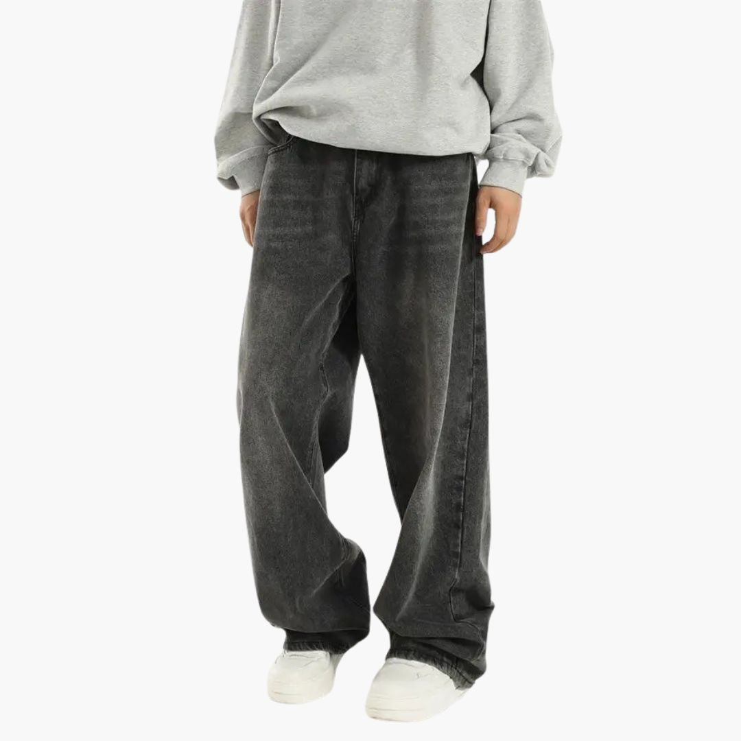 Men's Jeans | Wide Leg Straight Fit 5
