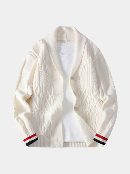 Women's Shawl-Neck Knit Cardigan | Elegant & Warm 2