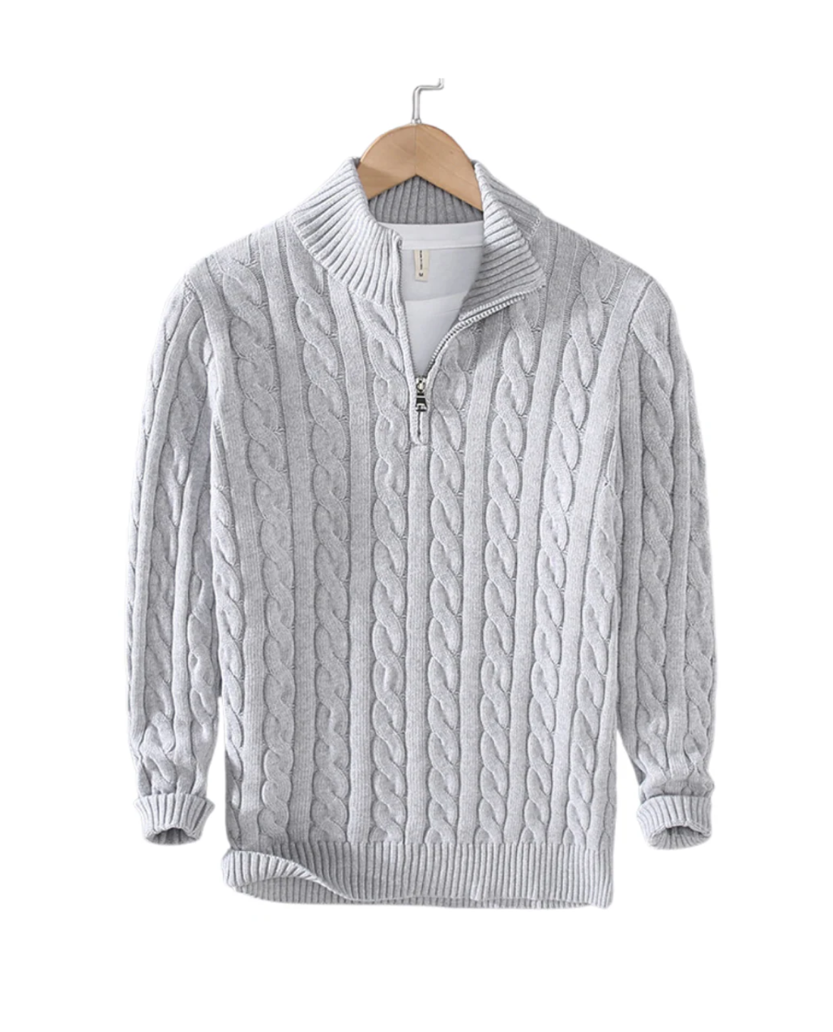 Men's Half Zip Sweater | Classic & Comfortable Fit 1