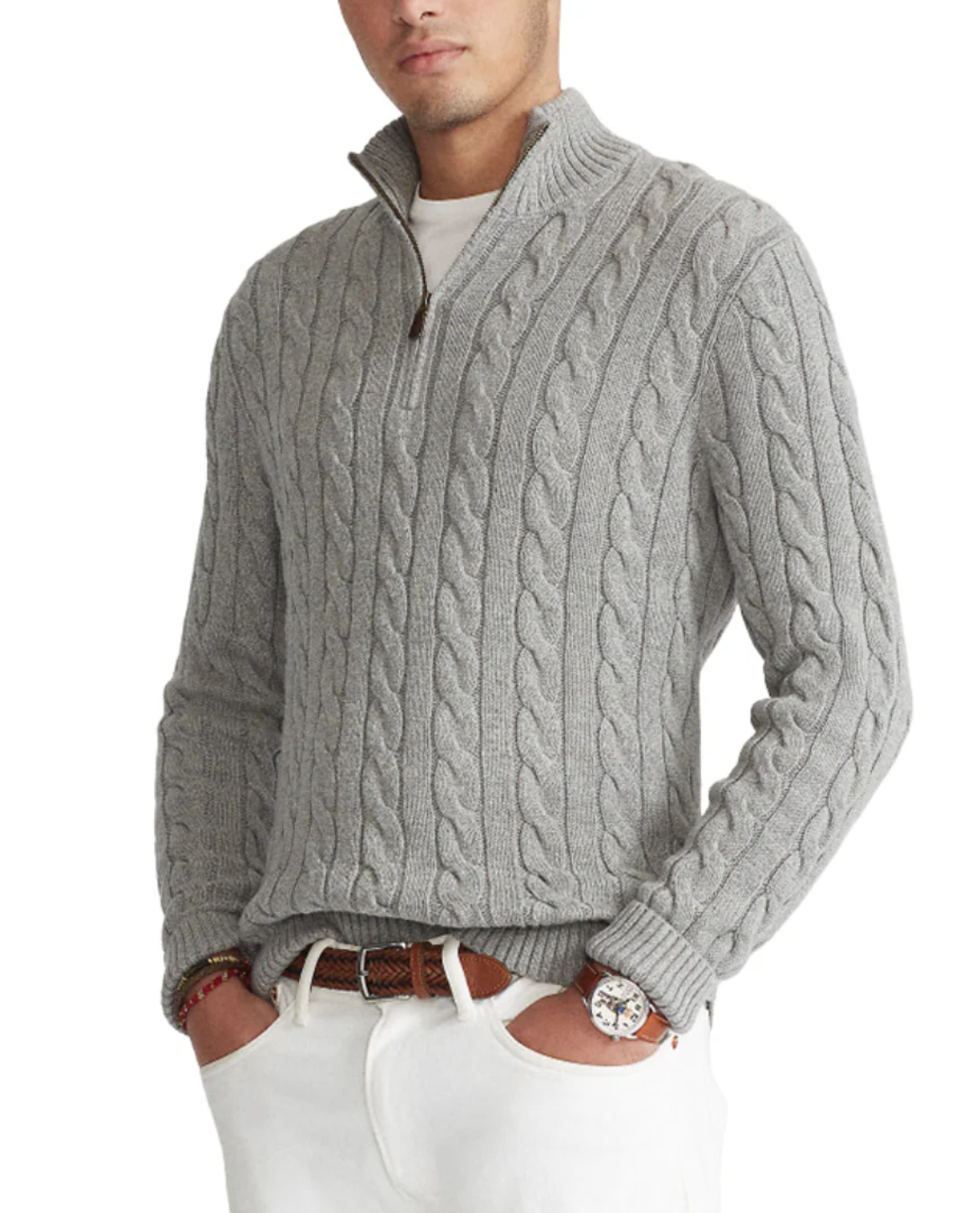 Men's Half Zip Sweater | Classic & Comfortable Fit 2
