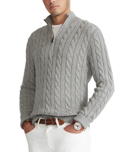 Men's Half Zip Sweater | Classic & Comfortable Fit 2