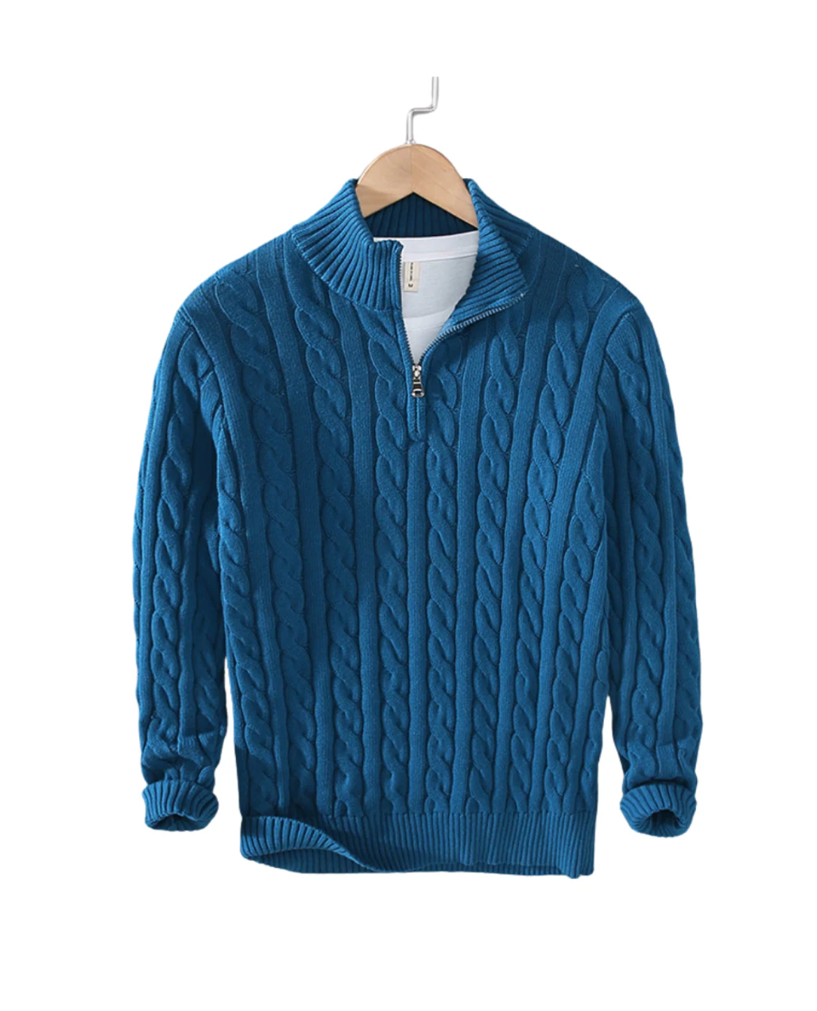 Men's Half Zip Sweater | Classic & Comfortable Fit 7