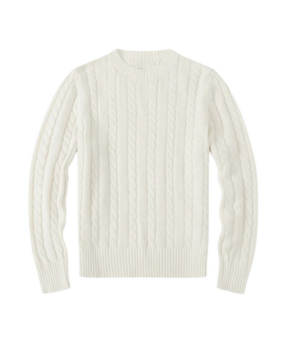 Men's Cable Knit Sweater | Classic Texture & Comfortable Fit 13