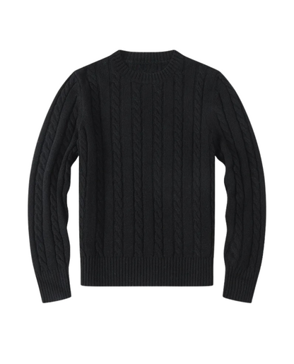 Men's Cable Knit Sweater | Classic Texture & Comfortable Fit 15