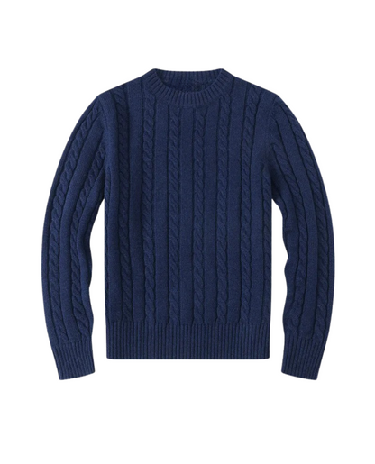 Men's Cable Knit Sweater | Classic Texture & Comfortable Fit 16