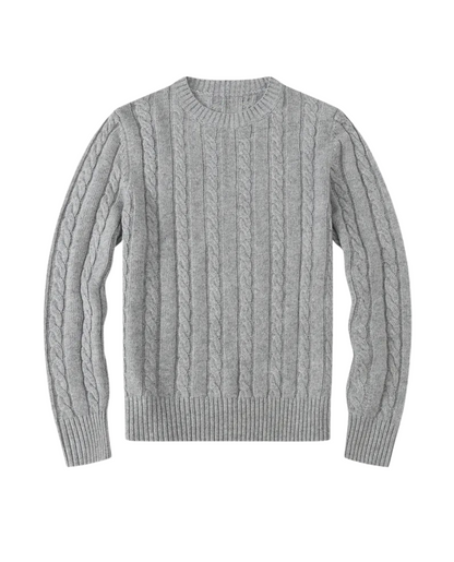 Men's Cable Knit Sweater | Classic Texture & Comfortable Fit 17