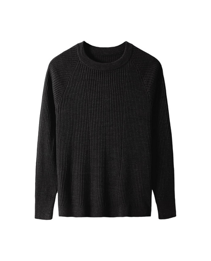 Women's Ribbed Sweater | Crew Neck Knit 22