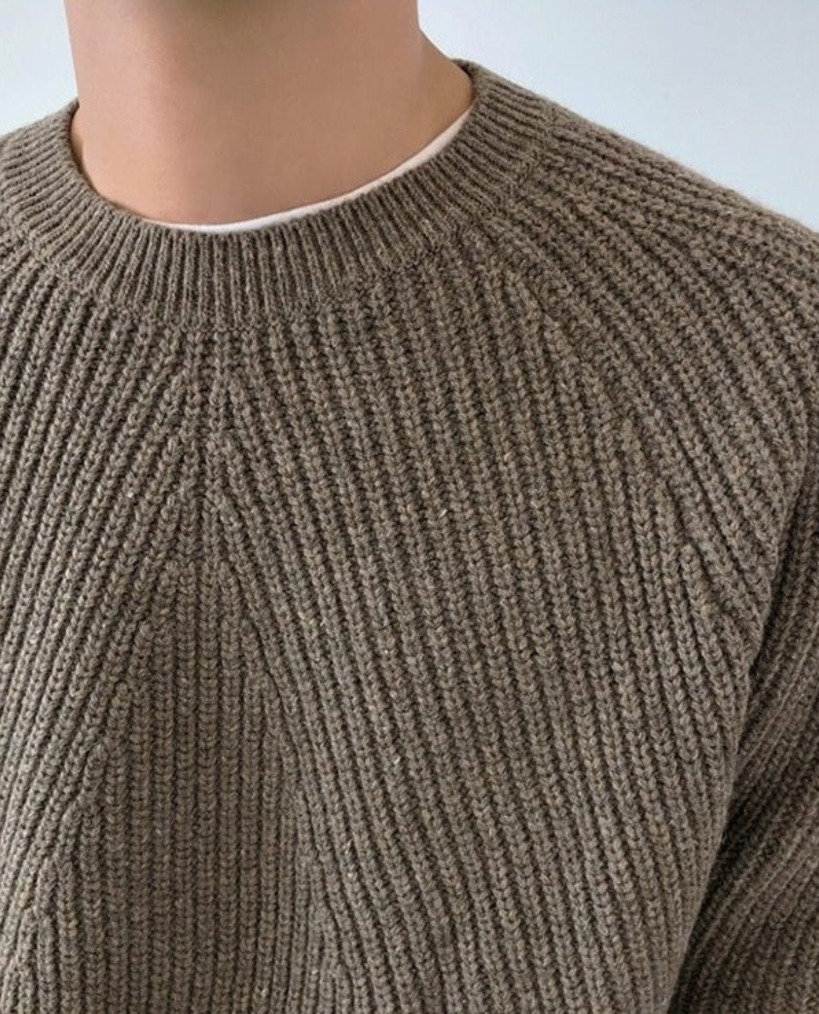 Women's Ribbed Sweater | Crew Neck Knit 18