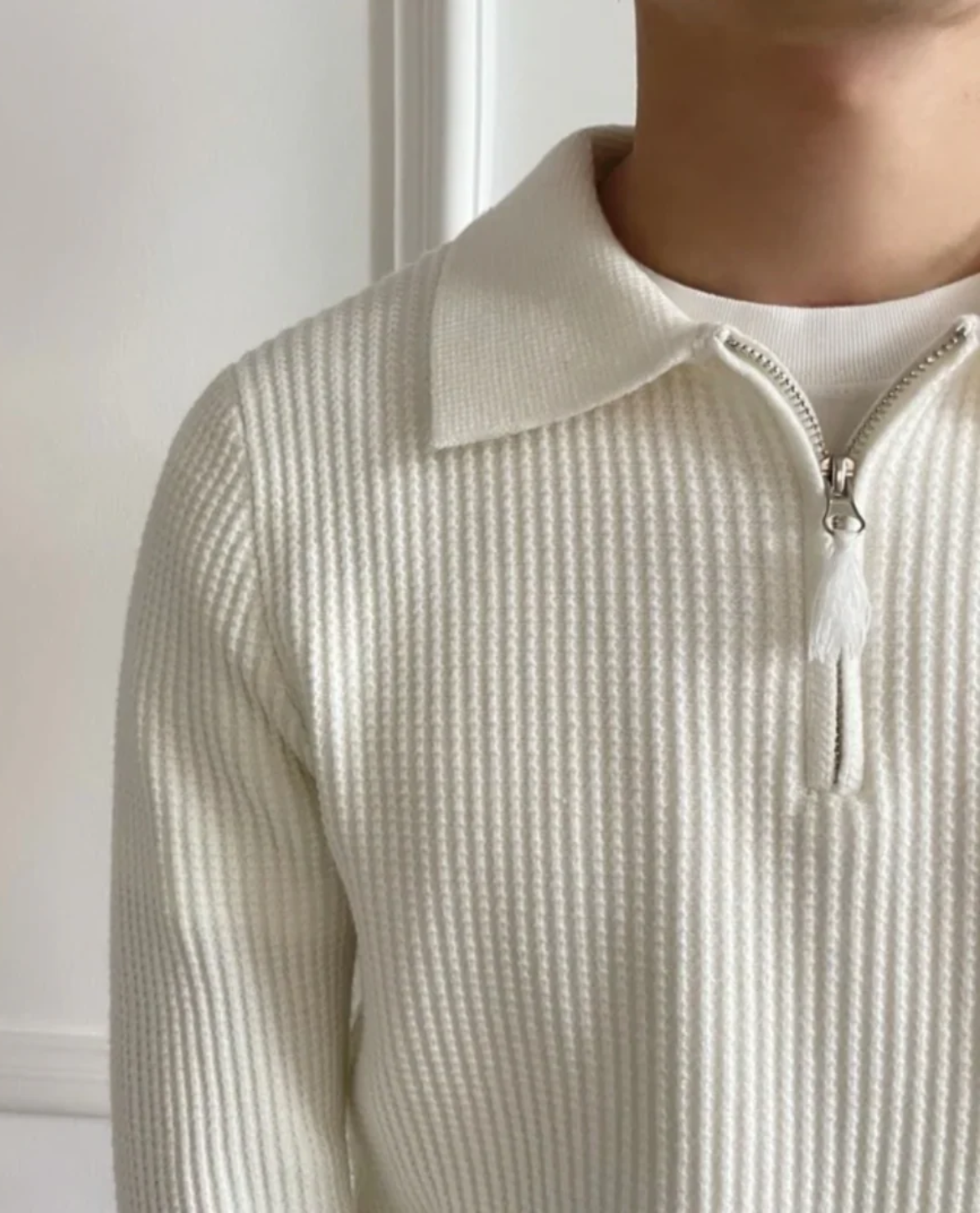 Men's Quarter Zip Sweater | Casual & Versatile 3