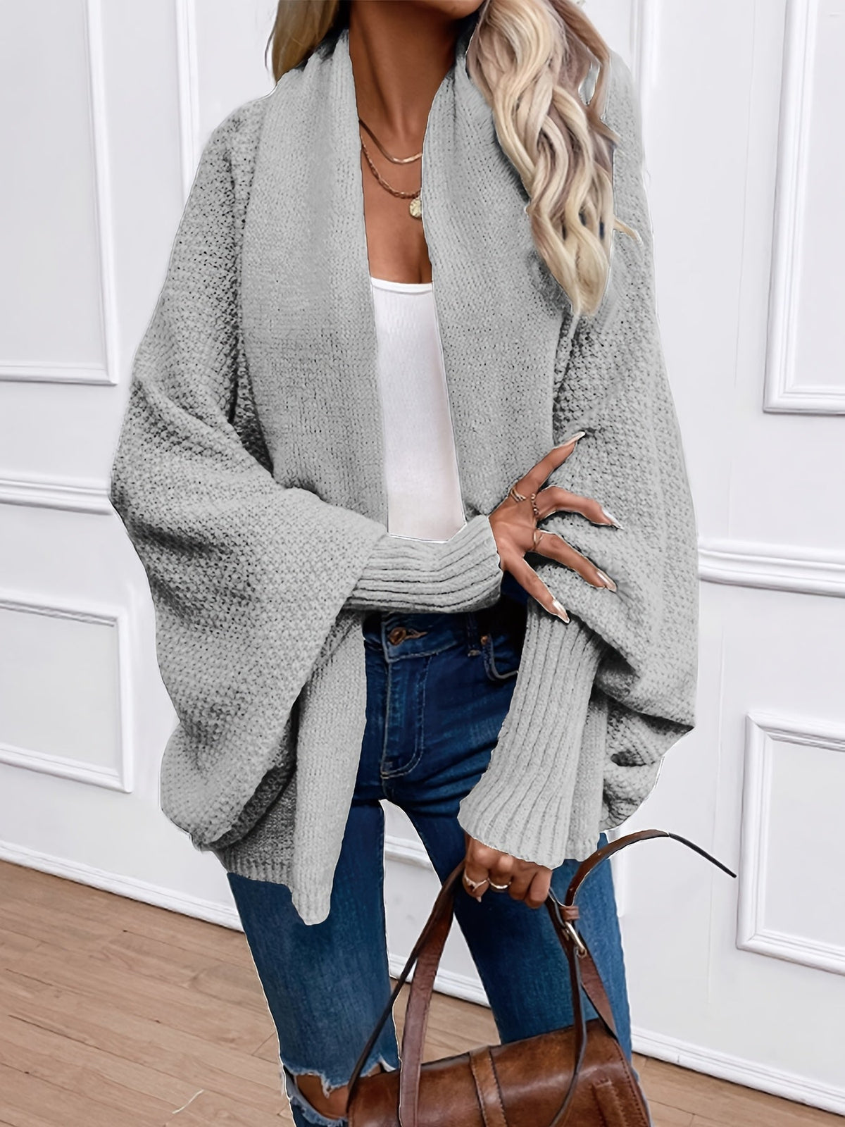 Women's Shawl-Collar Cardigan | Relaxed Fit & Comfort 15