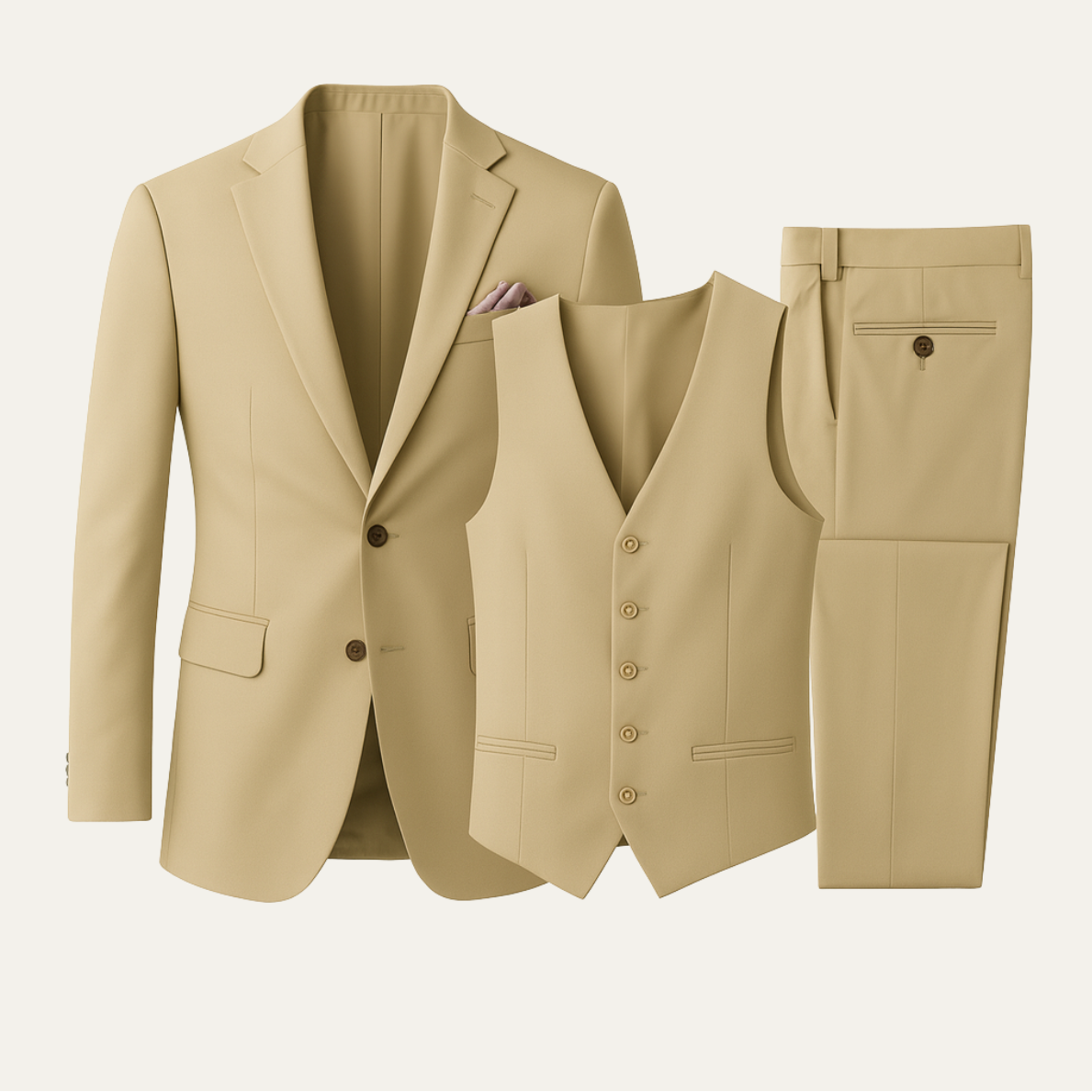 Men's 3-Piece Suit | Slim Fit & Tailored Comfort 1