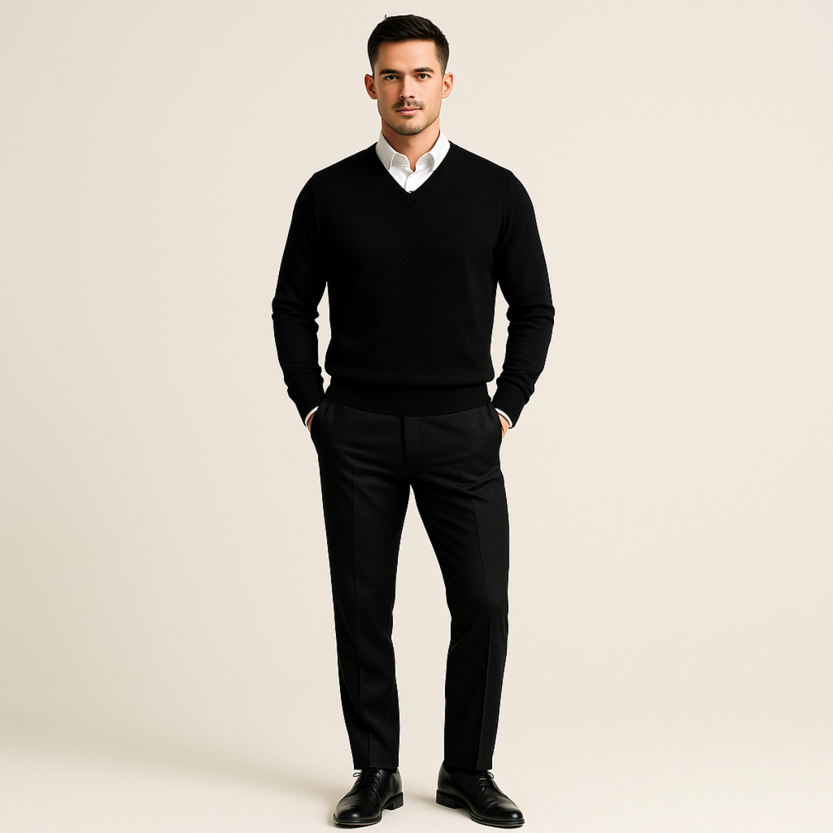 Men's Sweater | Classic V-Neck & Warm 11