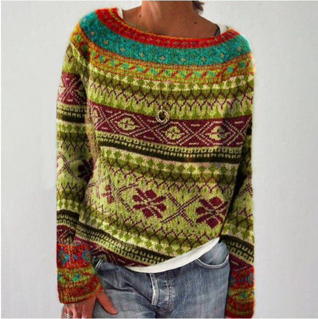 Women's Retro Sweater | Warm & Comfortable Knit 4